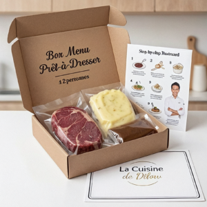 Box "Dîner de Chef" - Prêt-à-Dresser pour Deux